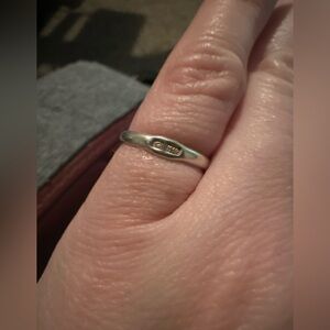 Elegant Sterling Silver Ring